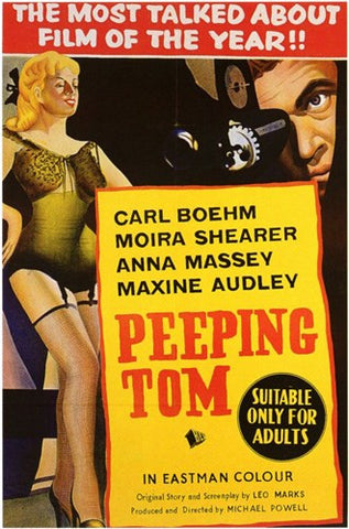 Peeping Tom Movie Poster Print