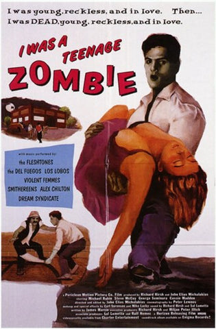 I Was a Teenage Zombie Movie Poster Print