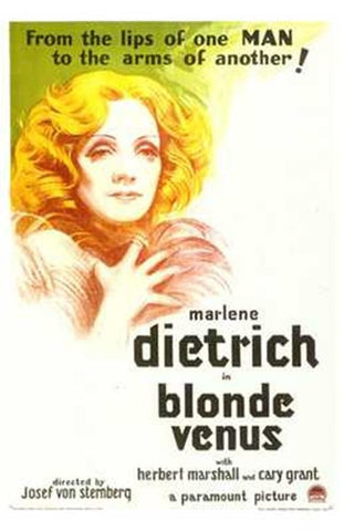 Blonde Venus Movie Poster Print