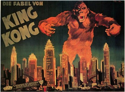 King Kong Movie Poster Print