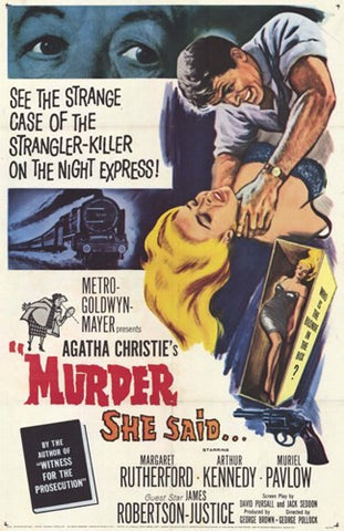Murder She Said Movie Poster Print