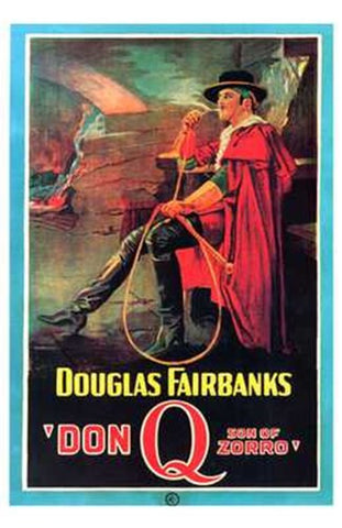 Don Q Son of Zorro Movie Poster Print