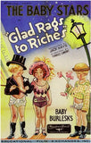 Glad Rags to Riches Movie Poster Print