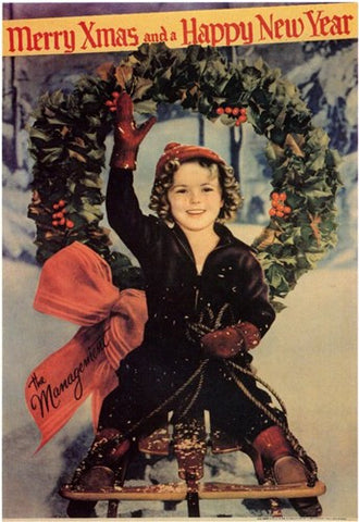Merry X-Mas and a Happy New Year Movie Poster Print