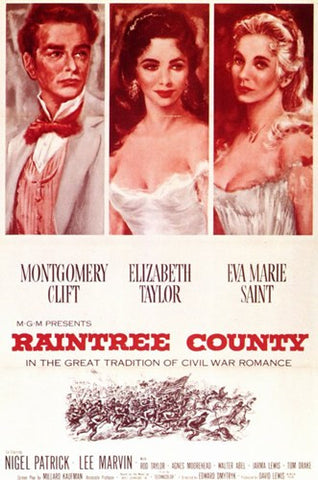 Raintree Country Movie Poster Print