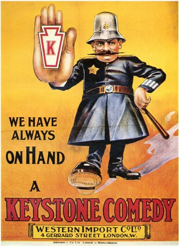 Keystone Comedy Movie Poster Print