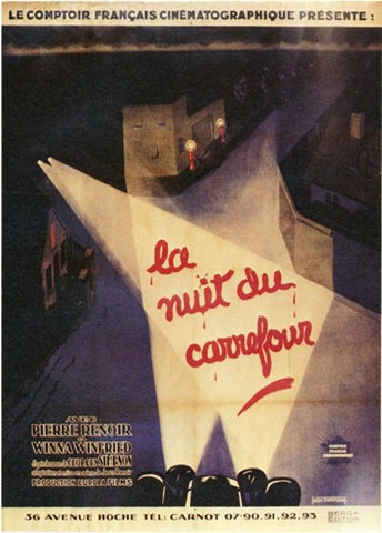 La Nuit Du Carrefour Movie Poster Print