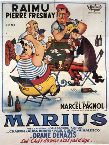 Marius Movie Poster Print