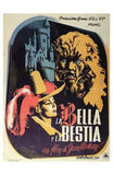 Beauty and the Beast Movie Poster Print