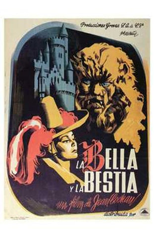 Beauty and the Beast Movie Poster Print