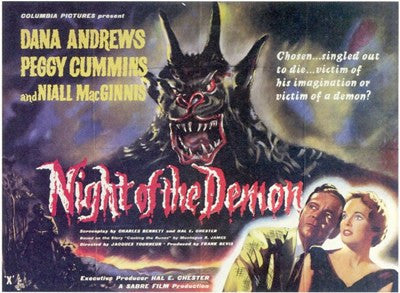 Night of the Demon Movie Poster Print