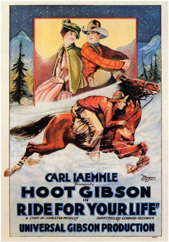 Ride for Your Life Movie Poster Print