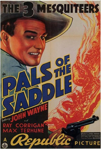 Pals of the Saddle Movie Poster Print
