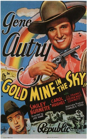 Gold Mine in the Sky Movie Poster Print