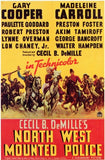 North West Mounted Police Movie Poster Print