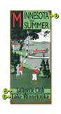 Golf In Summer Metal 10.5x24
