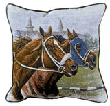 Pillow - A Day At The Races 18" Pillow