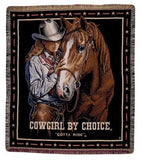 Tapestry - Cowgirl By Choice Throw