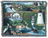 Tapestry - State Of Maryland Throw