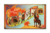 Canada Postcard Metal 28x48