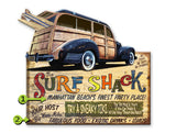 Surf Shack with Woody Wood 28x48