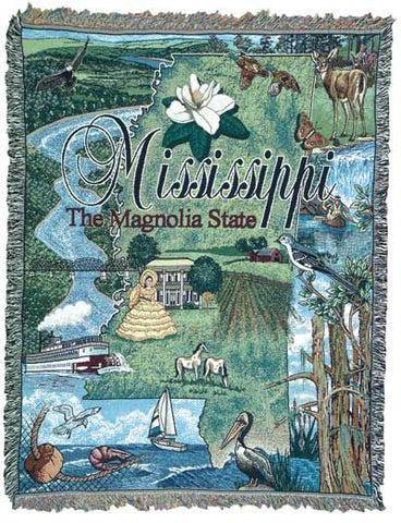 Tapestry - State Of Mississippi Throw