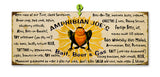 Beer Bait Gas (Amphibian Joe) Metal 17x44