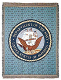 Tapestry - Us Navy Throw
