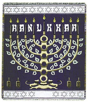 Mid - Hanukkah (2 1/2-Layer) Throw