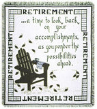 M/S-Retirement (Personalized) Throw