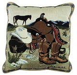 17" Pillow - Cowboy Gear   Pillow
