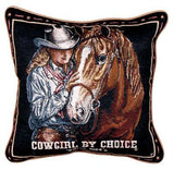 Pillow - Cowgirl By Choice Pillow