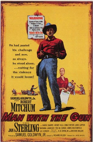 Man with the Gun Movie Poster Print