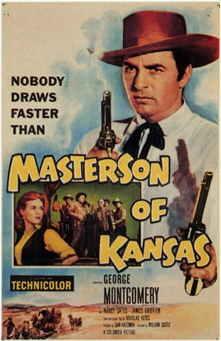Masterson of Kansas Movie Poster Print