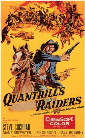 Quantrill's Raiders Movie Poster Print