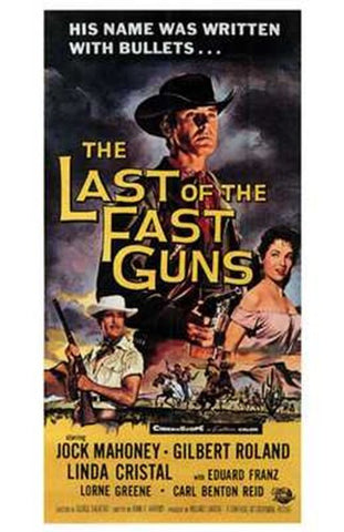 Last of the Fast Guns Movie Poster Print