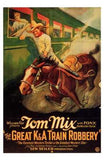 Great K a Train Robbery Movie Poster Print