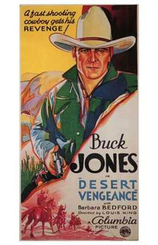 Desert Vengeance Movie Poster Print