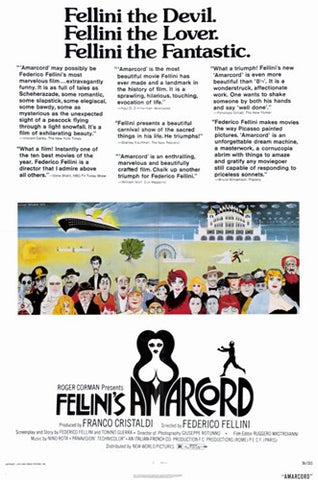 Amarcord Movie Poster Print