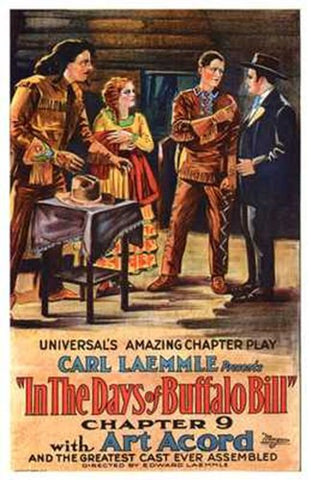 in the Days of Buffalo Bill Movie Poster Print