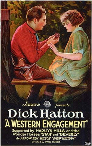 A Western Engagement Movie Poster Print