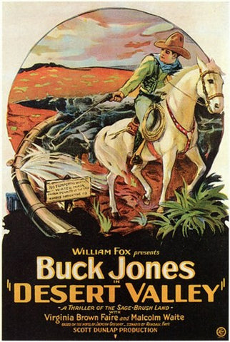 Desert Valley Movie Poster Print