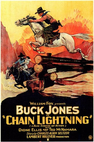 Chain Lightning Movie Poster Print