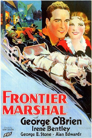 Frontier Marshal Movie Poster Print