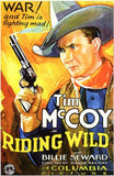 Riding Wild Movie Poster Print