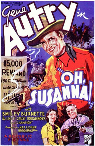 Oh, Susanna! Movie Poster Print