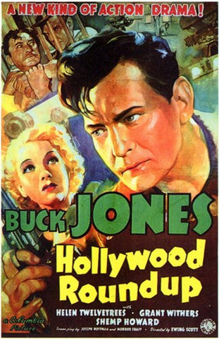 Hollywood Roundup Movie Poster Print