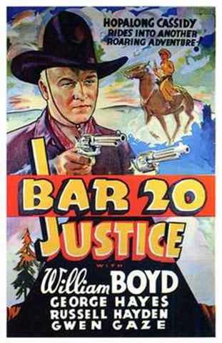 Bar 20 Justice Movie Poster Print