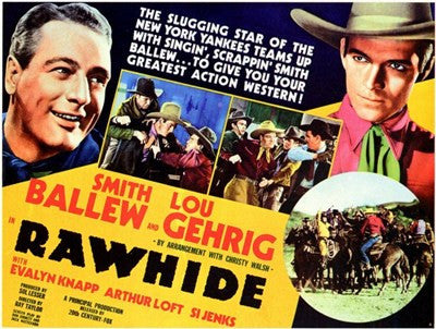 Rawhide Movie Poster Print