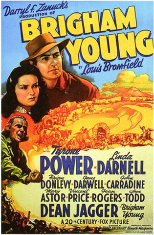 Brigham Young Movie Poster Print
